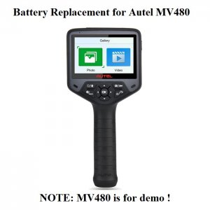 Battery Replacement for Autel MaxiVideo MV480 Digita Videoscope
